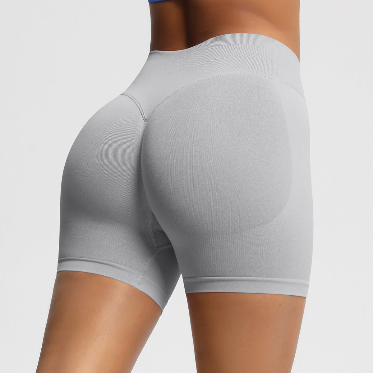 Short Sport Seamless Taille Haute Running