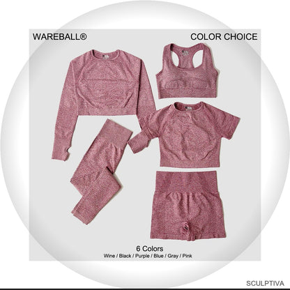 Ensemble Sport Seamless 2-3 Pieces Femme - vue 2 | Sculptiva